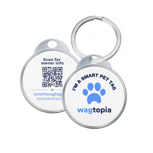 Wagtopia's Enamel Smart Wag Tag ID