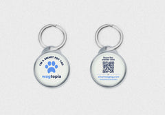 Wagtopia's Enamel Smart Wag Tag ID